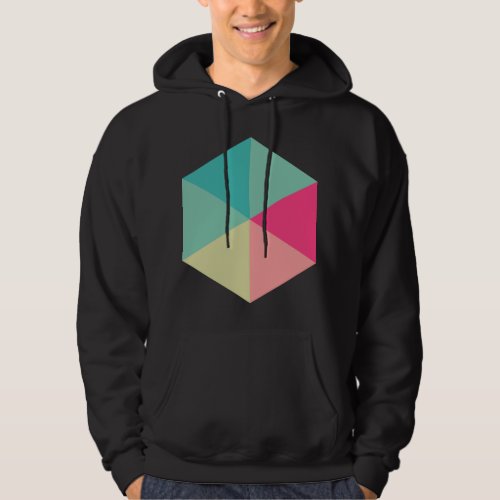 Color Hexagon 02 Hoodie