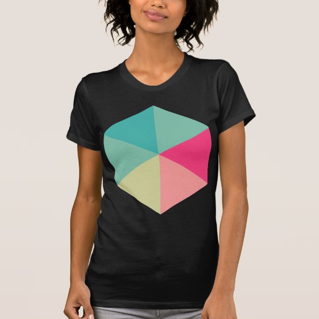 Color Hexagon 02 T-Shirt (Front)