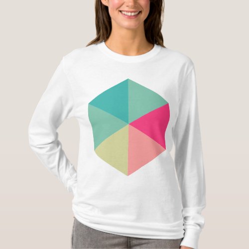 Color Hexagon 02 T_Shirt