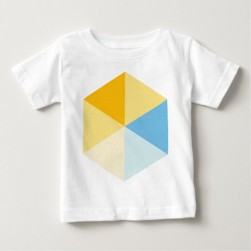 Color Hexagon 03 Baby T_Shirt
