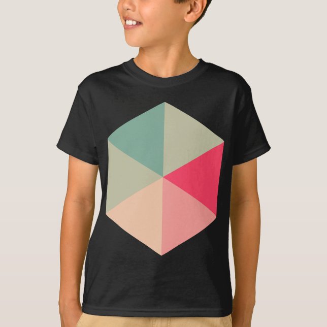 Color Hexagon 04 T-Shirt (Front)