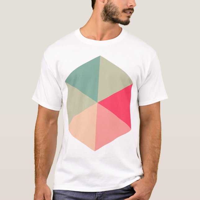 Color Hexagon 04 T-Shirt (Front)
