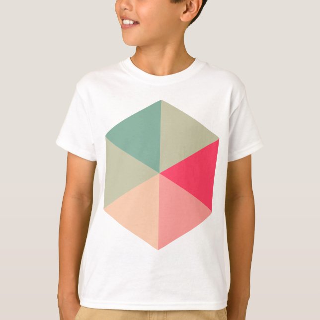 Color Hexagon 04 T-Shirt (Front)