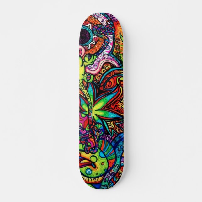Color High Skateboard Deck (Front)