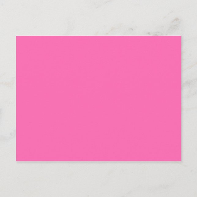 color hotpink postcard (Front)