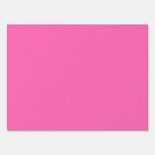 color hotpink sign