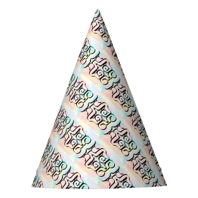 color illustrations party hat (Front)