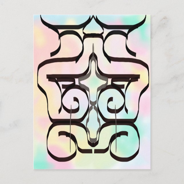 color illustrations postcard (Front)