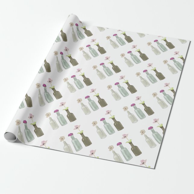 color illustrations wrapping paper (Unrolled)