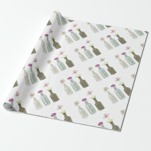 color illustrations wrapping paper