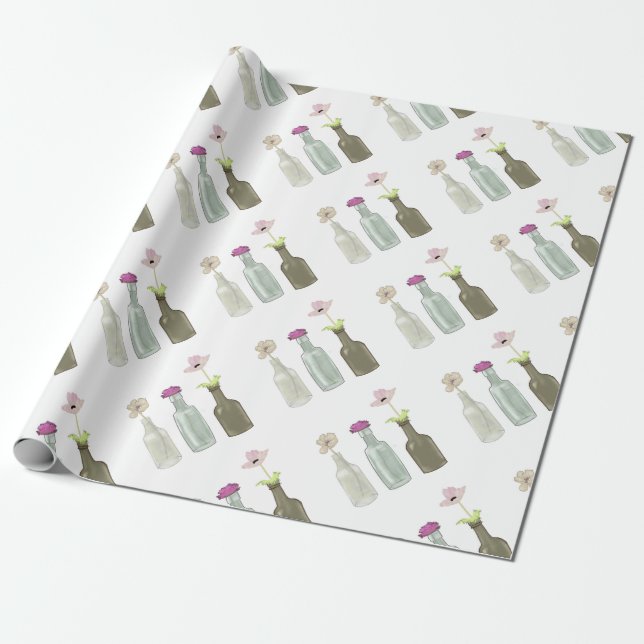 color illustrations wrapping paper (Unrolled)