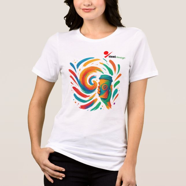 Color in Motion Tri-Blend Shirt (Front)