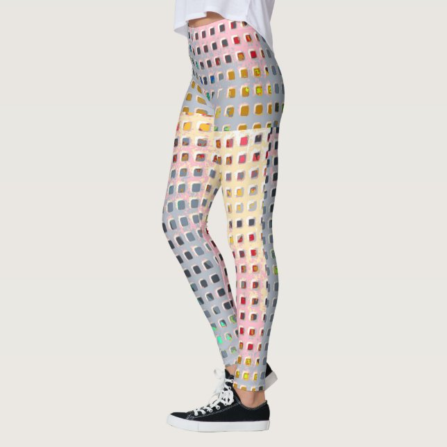 Color in the Grid Leggings (Left)
