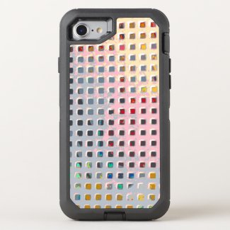 Color in the Grid OtterBox Defender iPhone 7 Case