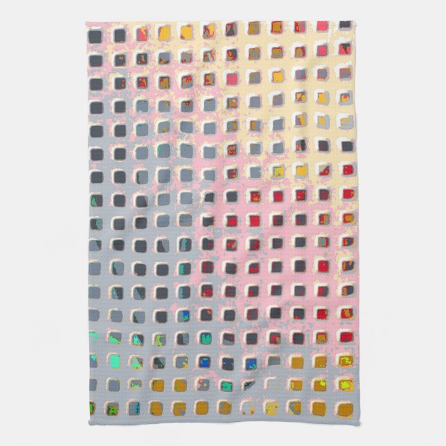 Color in the Grid Towel (Vertical)