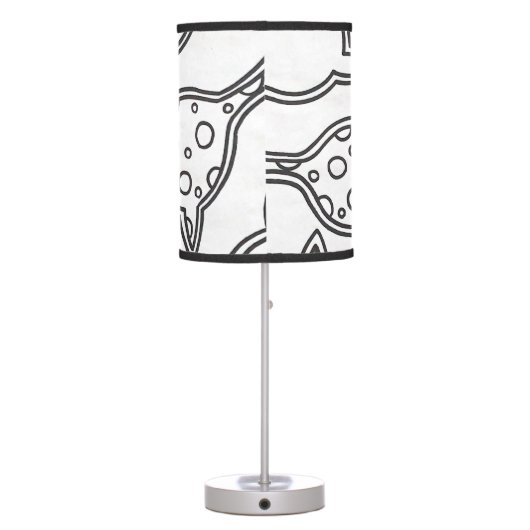 COLOR IT CatStack Mandala lamp (Back)