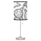 COLOR IT CatStack Mandala lamp (Left)