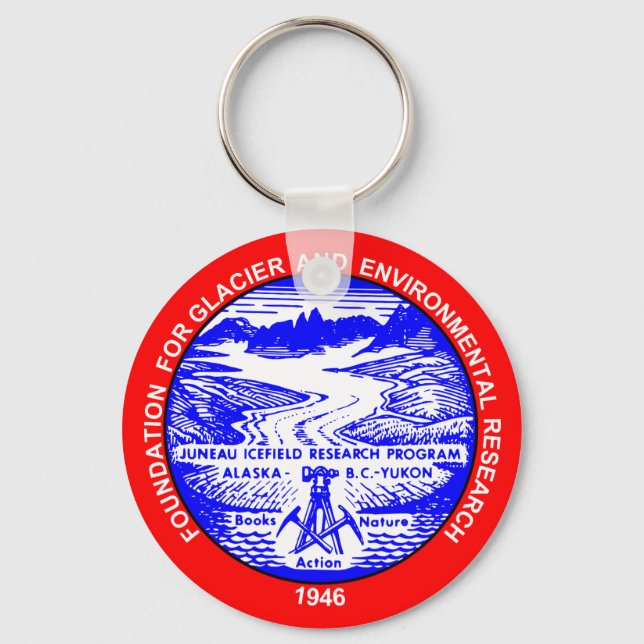 Color JIRP Logo Keychain (Front)