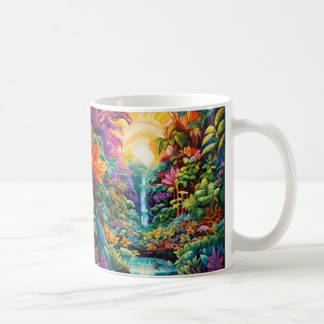 Color Jungle Coffee Mug (Right)