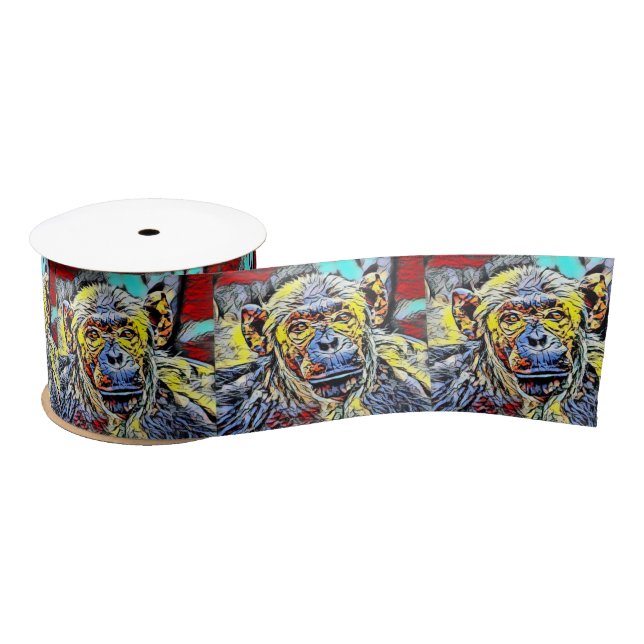 Color Kick - Chimp Satin Ribbon (Spool)