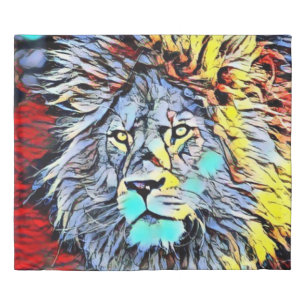 color kick - lion king duvet cover