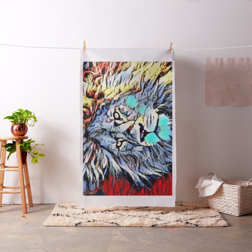 color kick - lion king fabric