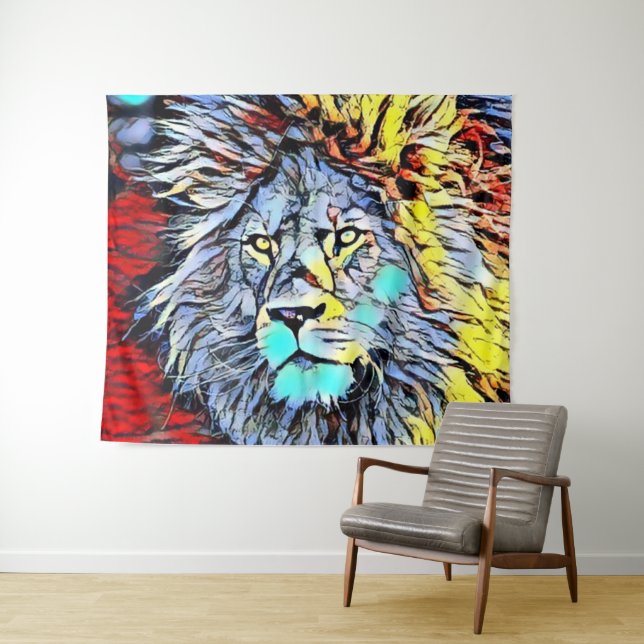 color kick - lion king tapestry (In Situ (Horizontal))