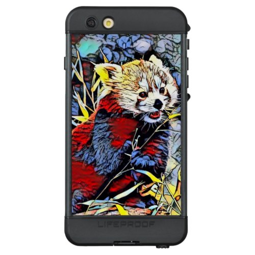 Color Kick _ Red Panda LifeProof ND iPhone 6s Plus Case