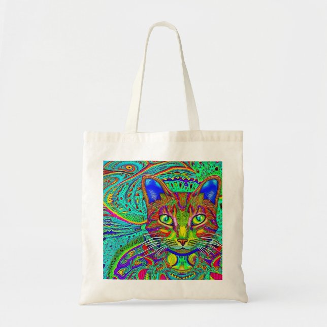 Color Kitties Tote Bag (Front)