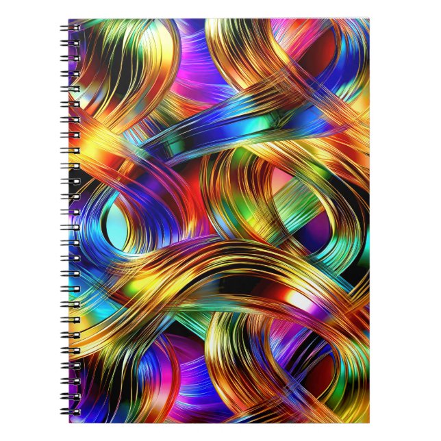 Color Knots Notebook (Front)
