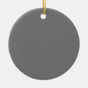 Color Latest Custom TextLogo Ceramic Ornament