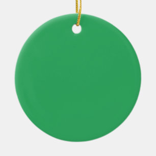 Color Latest Custom TextLogo Ceramic Ornament
