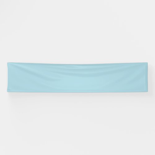 color light blue banner