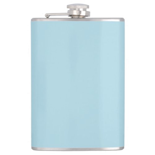 color light blue flask