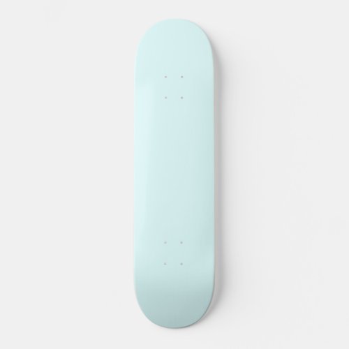 color light cyan skateboard