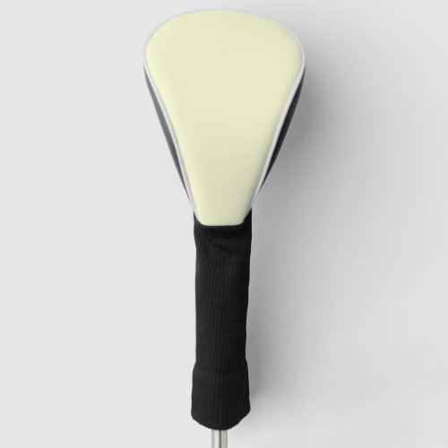 color light goldenrod yellow golf head cover