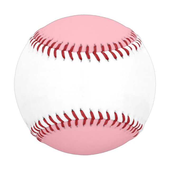 color light pink baseball (Back)