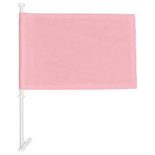 color light pink car flag
