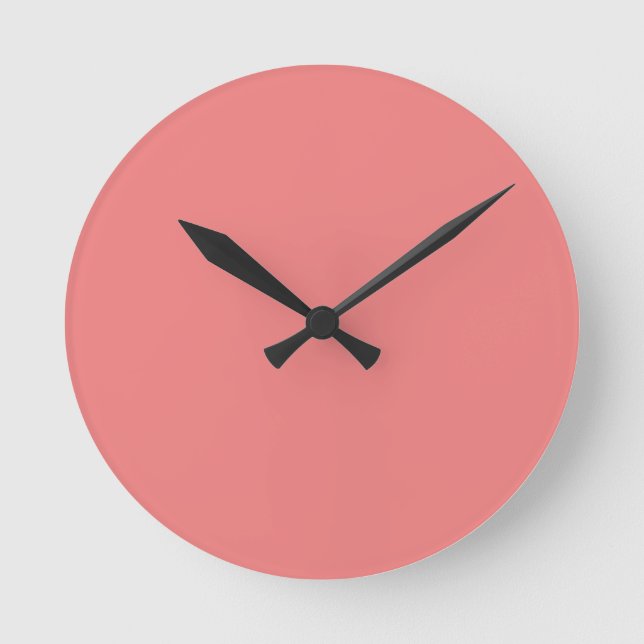 color light round clock (Front)