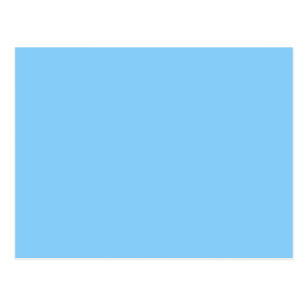 Light Sky Blue Colour Gifts On Zazzle Color Light Sky Blue Postcard