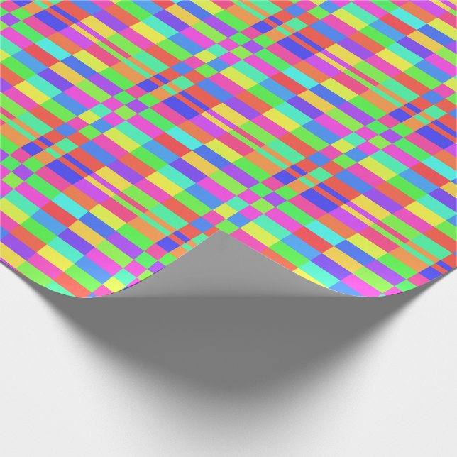 Color Lights Wrapping Paper (Corner)