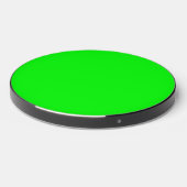 color lime wireless charger (Front 2)