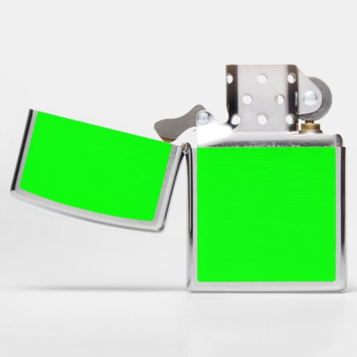 color lime zippo lighter Zazzle