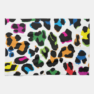 Color Lipid Print, Animal Print Cartridge. Kitchen Towel