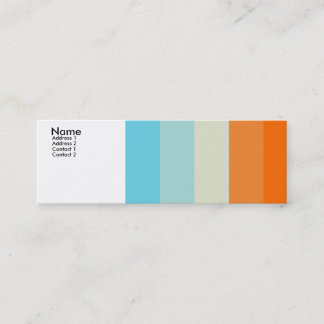 Color loving - Customized Mini Business Card