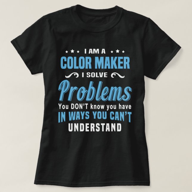 Color Maker T-Shirt (Design Front)