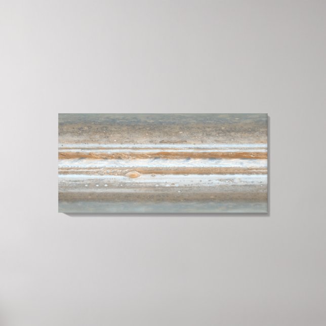 Color map of Jupiter Canvas Print (Front)