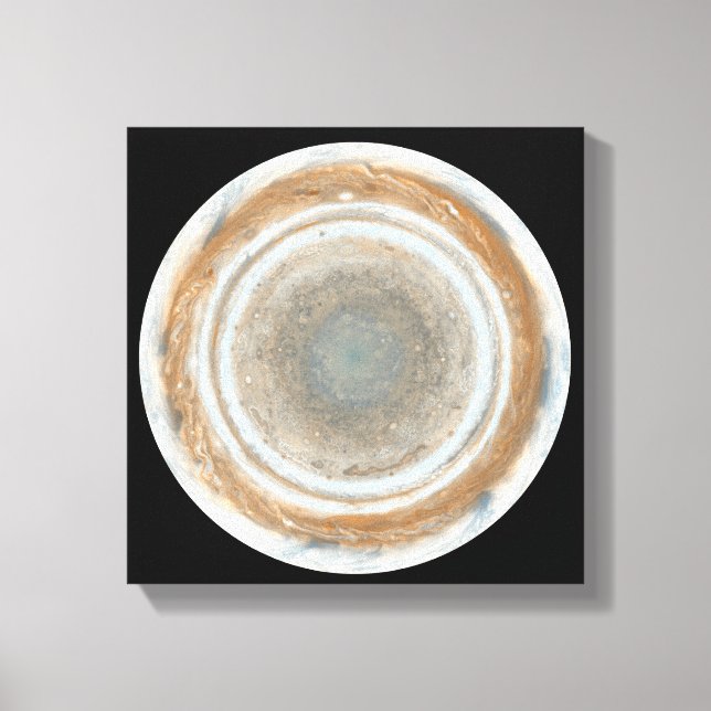 Color map of Jupiter Canvas Print (Front)