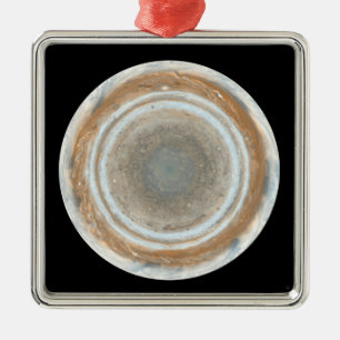 Color map of Jupiter Metal Ornament