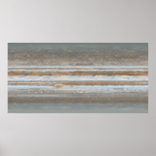 Color map of Jupiter Poster